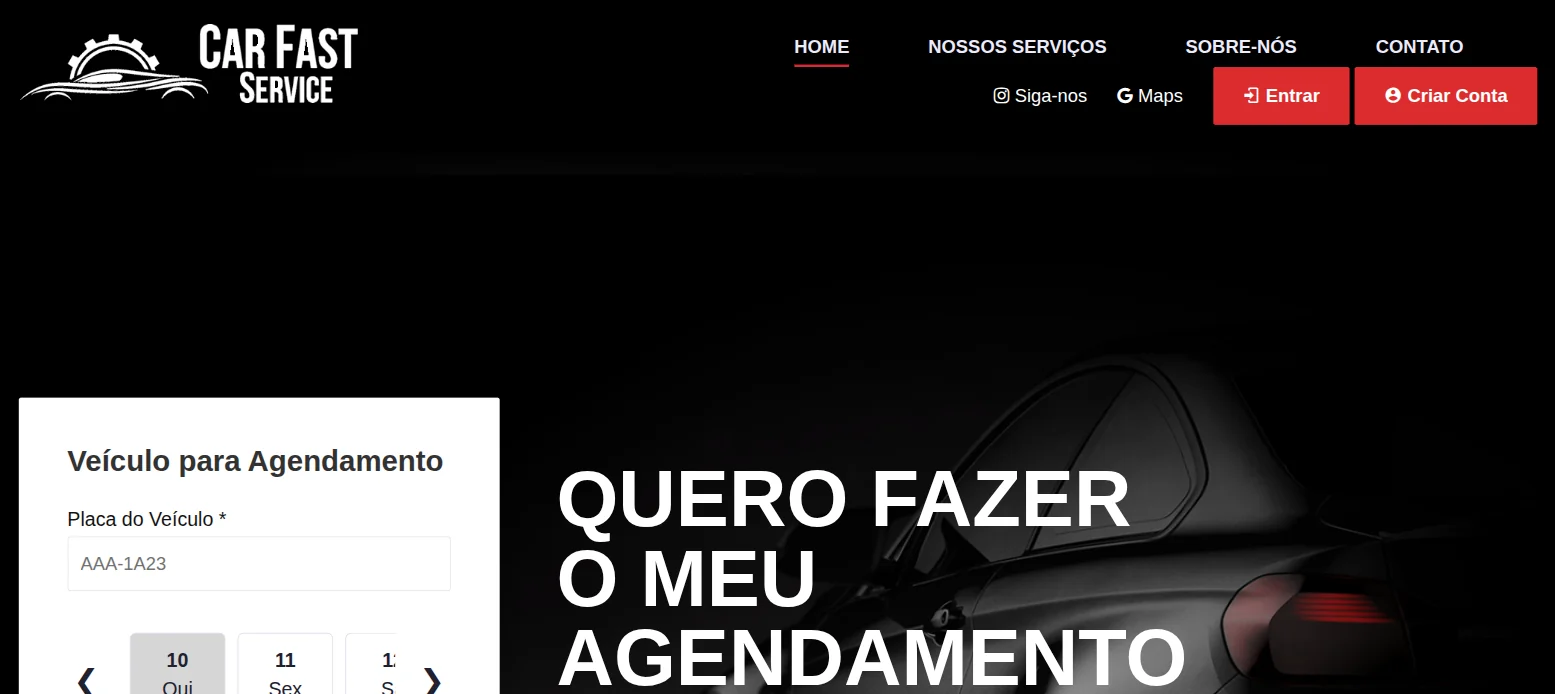 CarFast — Capa — carfastservice.com.br