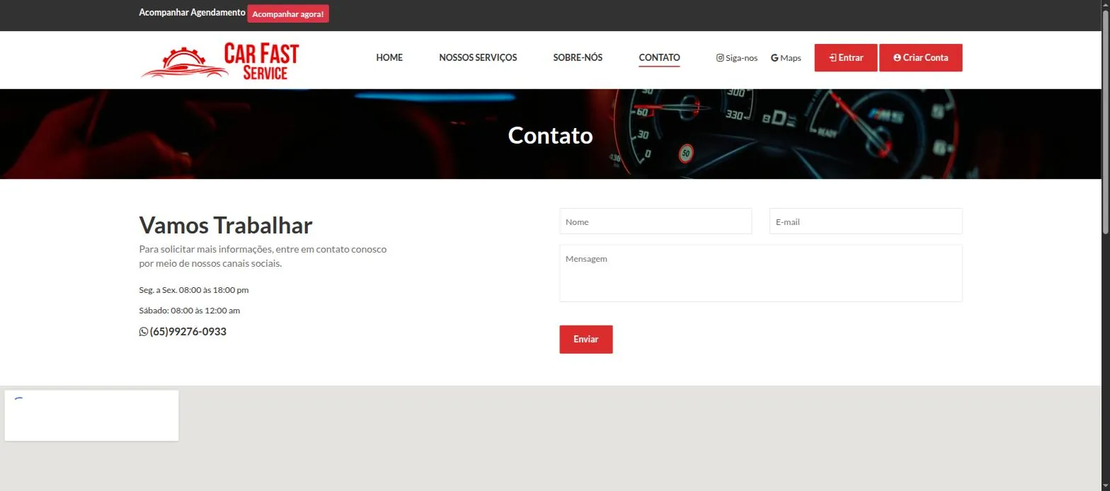 CarFast — 04 — Contato