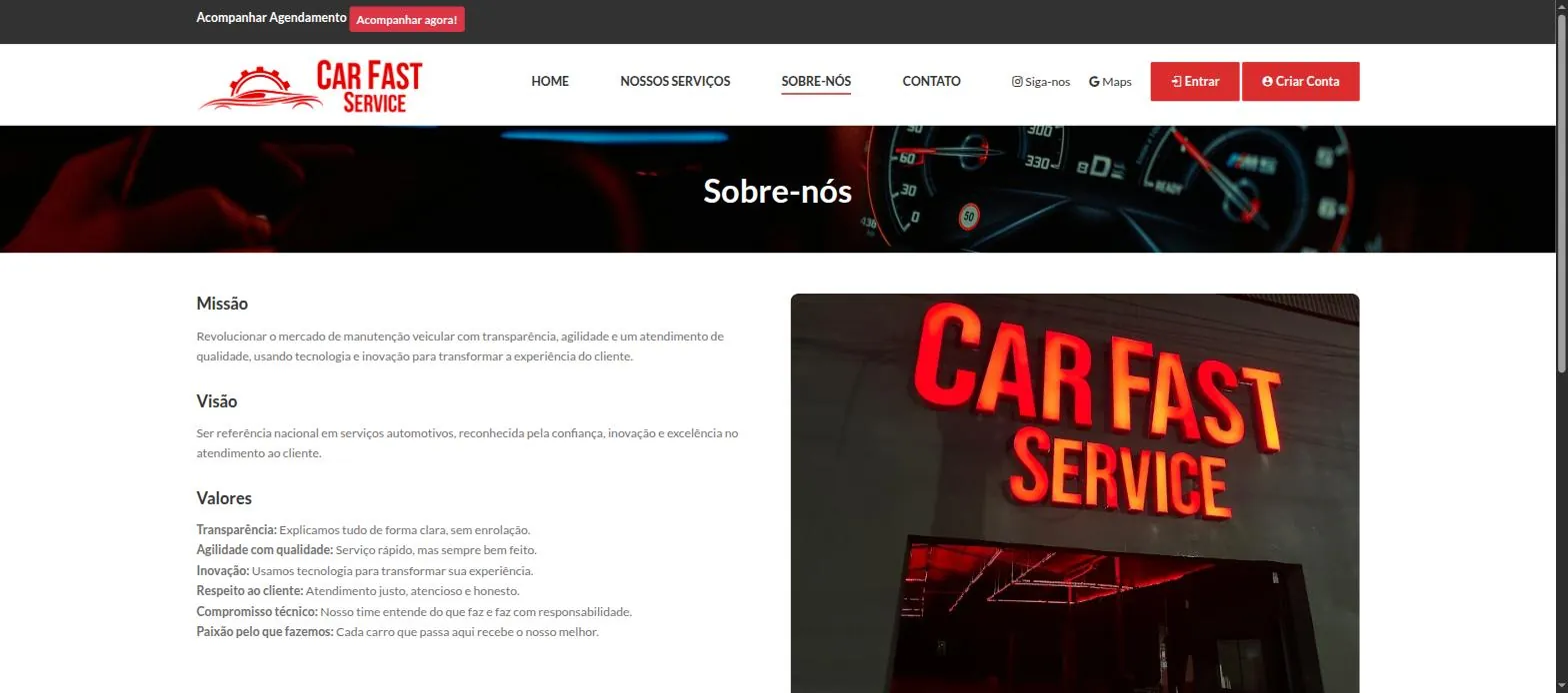 CarFast — 02 — Sobre nós